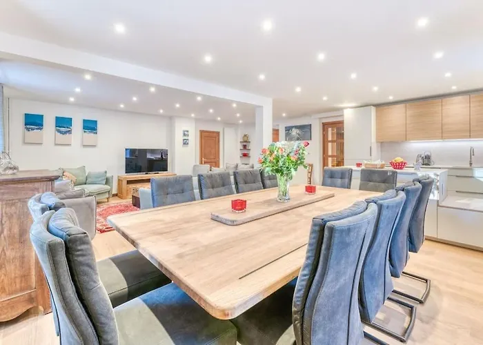 シャレー L'argoat - Warm And Cosy 6 Bedroom シャモニー